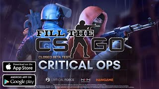 Critical Ops: Reloaded CBT Android/iOS the best Mobile Shooter Game fell CS:GO on Mobile screenshot 1