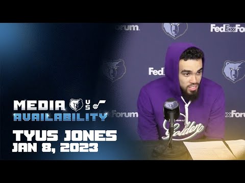 Grizzlies vs Jazz: Tyus Jones press conference 01.08.23