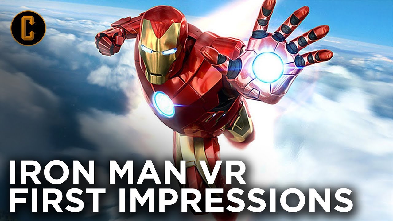 First Iron Man VR Game Impressions YouTube