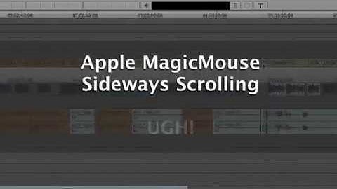 Avid (Apple MagicMouse) sideways scrolling fix