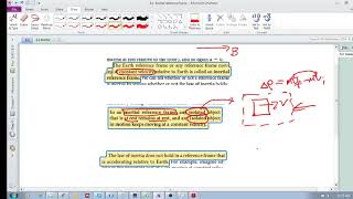 Chap 6.2 - Inertial reference frames