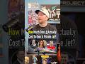 How Much Does It Cost To Own A Private Jet? #shorts #privatejet #ronaldo #flying #money