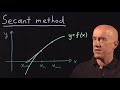 Secant method  lecture 15  numerical methods for engineers
