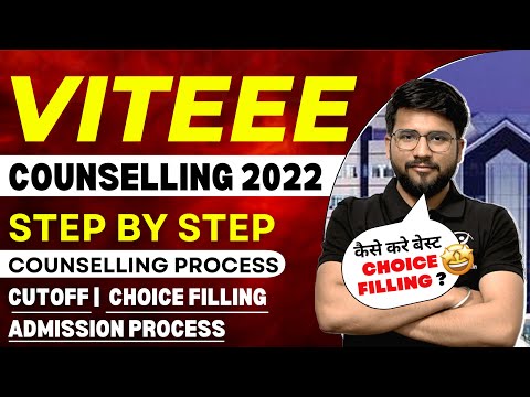 VITEEE Counselling 2022 ? | Step By Step Counselling Process ? | VITEEE 2022