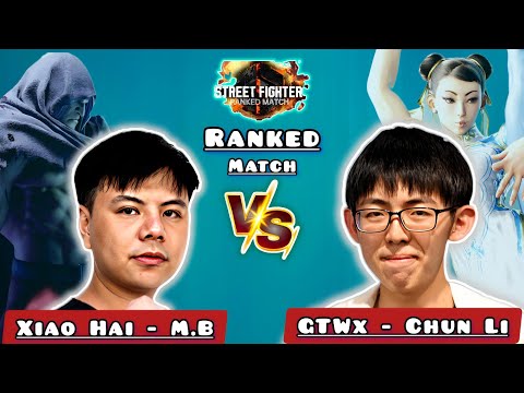 SF6 ▰ Xiao Hai  ( M. Bison ) VS GTWx  ( Chun - Li ) ▰ High Level Gameplay
