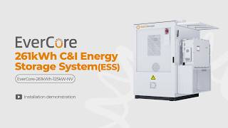 Installation Guide | SolisStorage EverCore-261kWh-125kW-NV