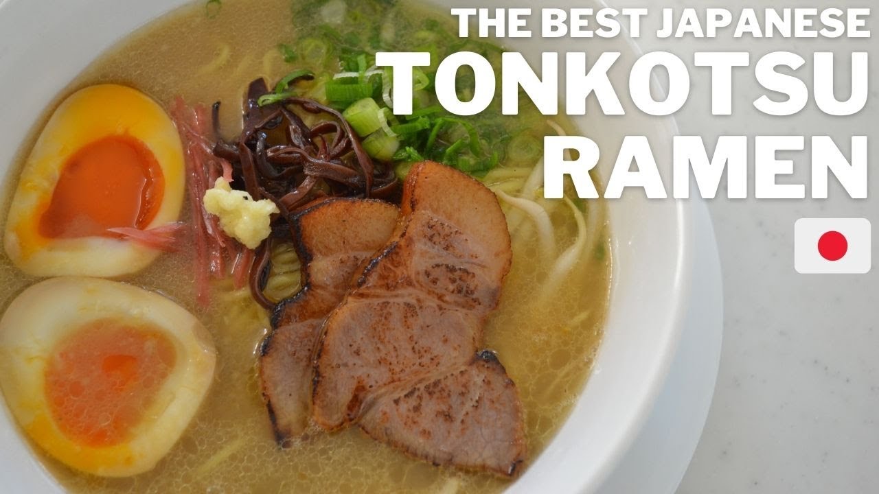 THE BEST TONKOTSU RAMEN | Japanese Ramen Noodles Recipe (EP251) | Kitchen Princess Bamboo