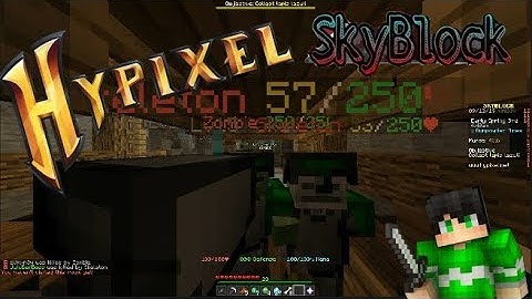 Hypixel Skyblock - Cobblestone Collection? Not Collecting Try This!