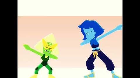 Fusão Peridot e Lapis Lazuli 💚💙