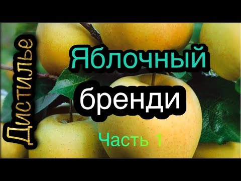 &#55356;&#57166;Яблочный бренди&#55356;&#57167;. Часть 1