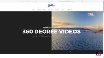 VisuaFX - Film Video Production Studio Responsive WordPress Theme TMT
