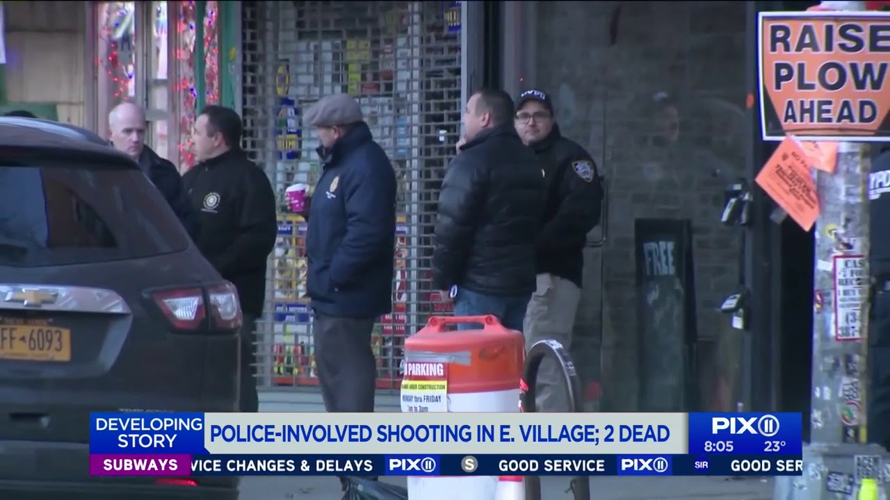 2 men dead after police-involved shooting in East Village - YouTube
