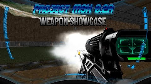Doom mod weapon showcase: Project MSX 0.2A