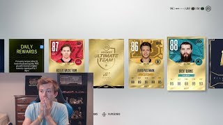 NHL 18 HUT - CRAZY FIRST PACK OPENING!