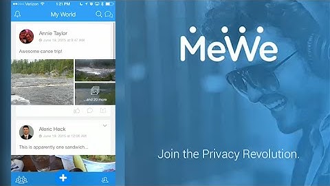 MeWe Social Network App – The Next Generation of User Privacy & Simplicity