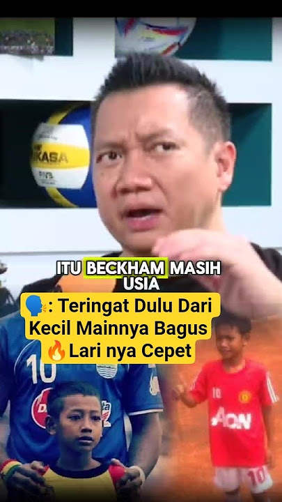When Wonder kid Beckham's son was already visible since childhood🔥 #podcast #persib #liga1 #footb...