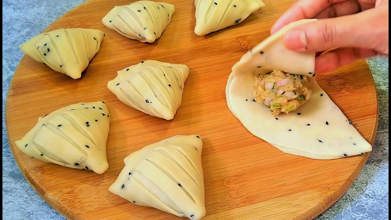 Evening Tea Time Snack Recipe | Snacks Time Recipe | Crispy Striped Samosa Recipe | Aloo Samosa