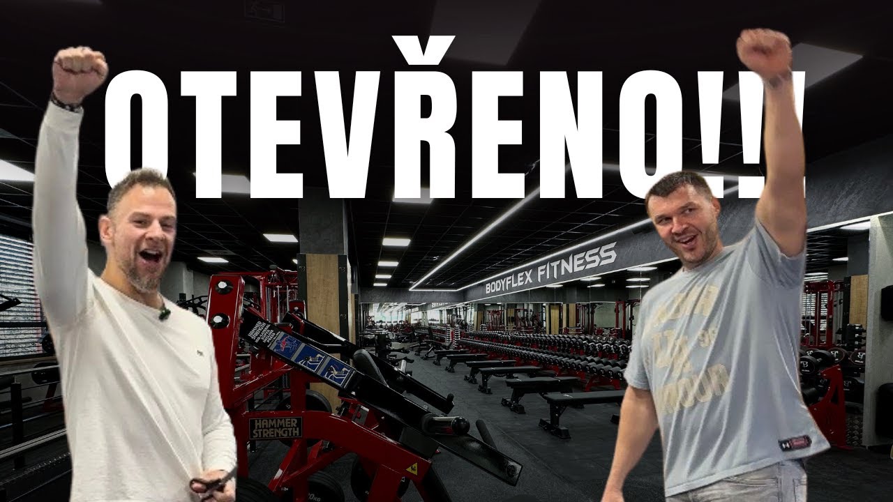 Otevřeli jsme BODYFLEX Fitness Pardubice 🔥🥳