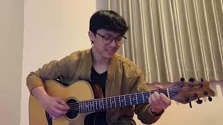 semua aku dirayakan nadin amizah fingerstyle