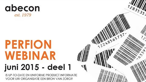 Perfion Webinar - deel I, juni 2015