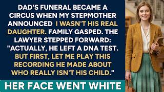 At My Dad's Funeral, My Evil Stepmom Announced I Wasn't His Real Daughter — The Lawyer's Legal Trap