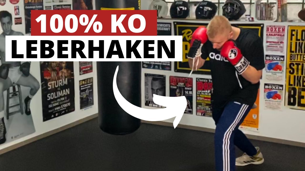 Wie DU jeden GEGNER mit dem LEBERHAKEN ausknockst! // Boxen lernen
