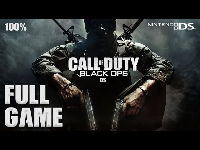 Call of Duty: Black Ops (Nintendo DS) - Full Game 1080p HD Walkthrough  (100%) - No Commentary - YouTube