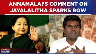 Annamalai's Comment On Jayalalitha Ignites Controversy: DMK Denies Ram Mandir & Hindutva Claim