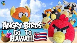 Angry Birds Plush - Angry Birds Go To Hawaii!
