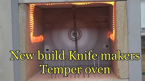 Diy Dedicated knife makers tempering oven