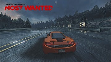 NFS MOST WANTED MOBILE - McLAREN MP12-4C [GOLD - 100%]