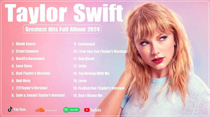 TaylorSwift Greatest Hits Playlist 2024 - Best Songs Collection Full Album - The Best Of TaylorSwift