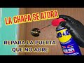 Como reparar la cerradura de una puerta WD-40 Aerosol Flexitapa ¡Muy fácil!