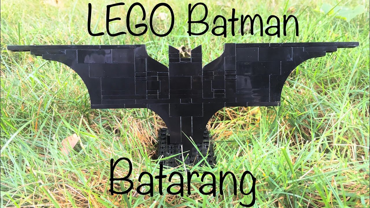 Lego LifeSize Batman Batarang MOC YouTube