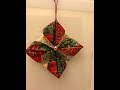 Crafting With April -Fabric ornament Tutorial #1 of 12