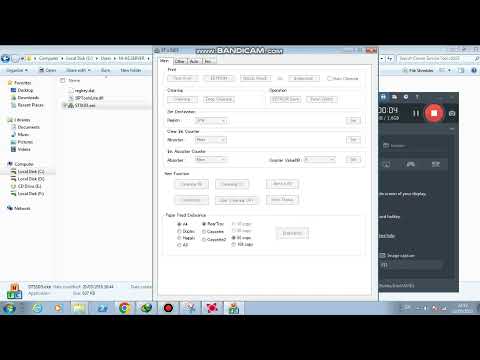 Reset Printer CANON Service Tool v5103