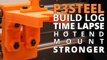 P3Steel (Prusa i3) Build Log – Hotend Mount (stronger) (Toolson Edition) Time Lapse