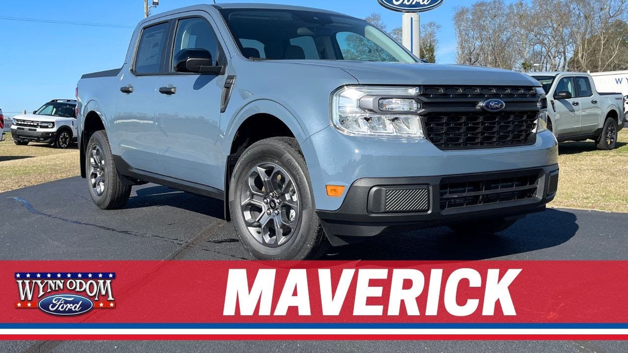 🔥 New 2024 Ford Maverick XLT Hybrid Azure Gray Wynn Odom Ford YouTube