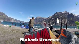 Crazy gusty days at Lake Uri, Urnersee, with Fönsturm!