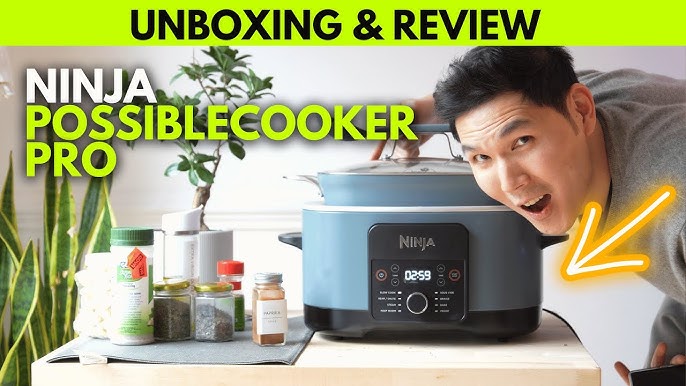 Ninja Foodi PossibleCooker PRO, 8.5qt Multi-Cooker Sea Salt Grey MC1001 -  Best Buy