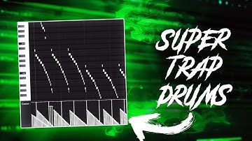 The Secret To Making INSANE Super Trap / Alien Trap Drums | FL Studio Tutorial