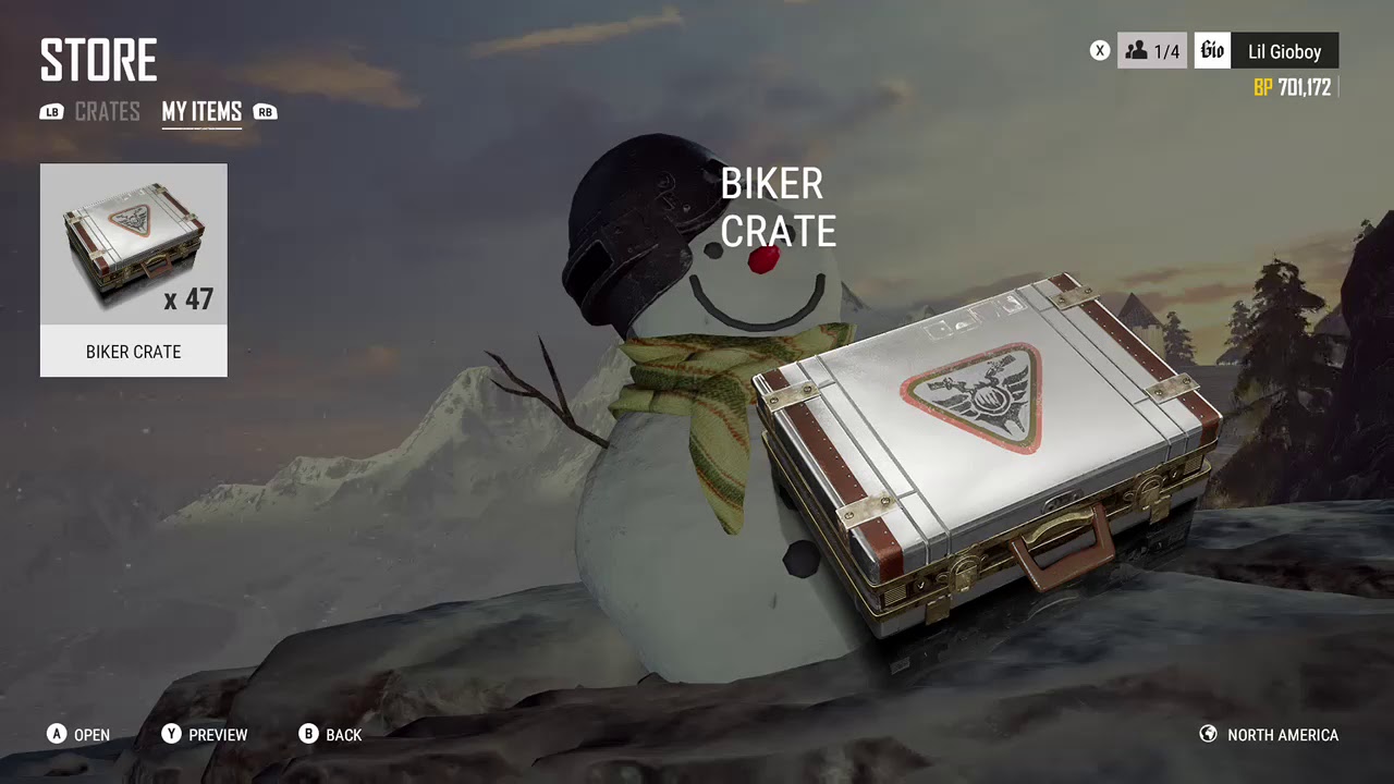 biker crate  2022  PUBG - 100 biker crate opening [Xbox-1]