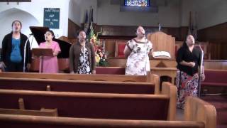 Video thumbnail of "Jesus we crown you with Praise - Compton Samoan SDA Praise team"