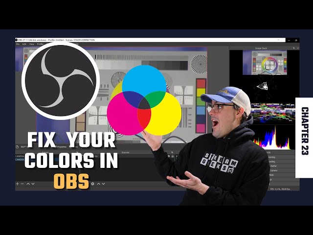 games - How do I solve the problem of inverted colors in OBS