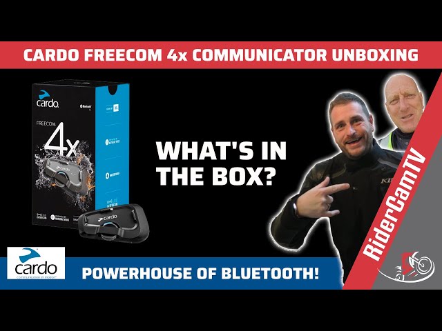 Cardo Freecom 4X Unboxing  What do you get in the box? 