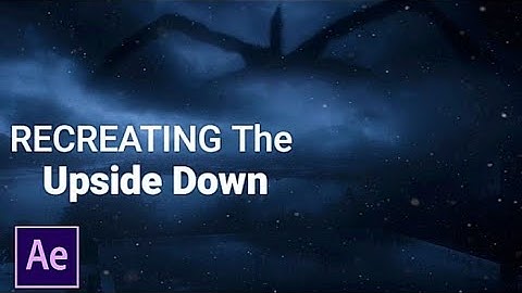 The Upside Down || Made with Adobe After Effects || CG Dudes