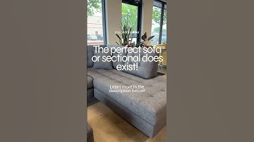 45 styles made into any sofa or sectional layout! 100+ fabric options #sofa #sectional #interiors