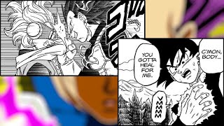 Vegeta Ultra Ego Vs Granolah Full Fight, Goku Heals Himself