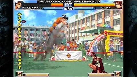 KOF 2002 UM - XIANGFEI COMBOS MEDIUM