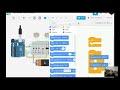 TUGAS PEGGANTI UJIAN_ Rangkaian Robot sederhana untuk mengontrol pergerakan motor robot di Tinkercad
